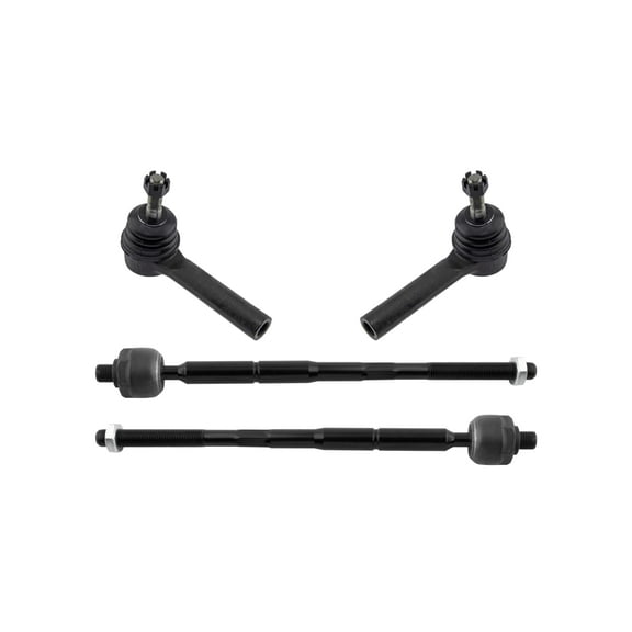 PartsW - 4 Pieces Front Steering Kit Inner & Outer Tie Rod Ends for Chrysler 200, Chrysler Sebring, Dodge Avenger