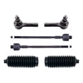 thumbnail image 1 of PartsW - 6 Pc Front Inner & Outer Tie Rod Ends with Steering Gear Bellows LEFT RIGHT Side Kit Fits INFINITI QX4 1997-2003/Nissan Pathfinder 1996-2004/, 1 of 4