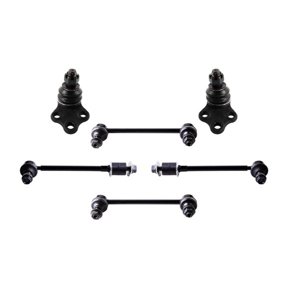 PartsW - 6 Pc Front & Rear Stabilizer Sway Bar Links + Lower B Joints, LH RH Suspension Kit Fits INFINITI QX4 1997-2000/INFINITI QX4 2001-2003/Nissan Pathfinder 1996-2004