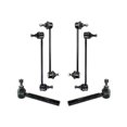 thumbnail interactive-video image 1 of 6-Piece Steering & Suspension Kit With Sway Bar End Links And Outer Tie Rod Ends – For Nissan Altima, Maxima, Murano 1 of 2