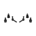 thumbnail image 1 of PartsW - 6 Pc Front Upper & Lower Ball Joints + Outer Tie Rod Ends, Suspension Kit for Nissan Frontier 2001-2004 4WD 2.4L L4 Engine Models, 1 of 4