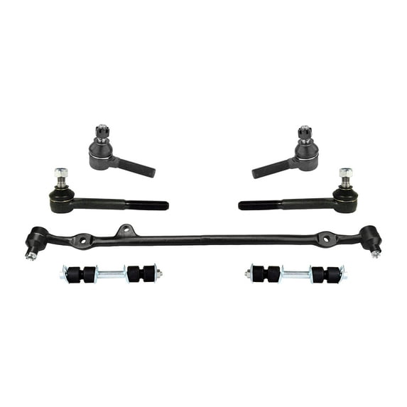 PartsW - 7 Pc Front Suspension Kit Outer & Inner Tie Rod Ends, Sway Bar End Links, Center Links, Compatible with RWD Models Fits Toyota Pickup 1984-1995 RWD Models