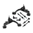 thumbnail image 1 of PartsW - 8 Pc Front & Rear Suspension Kit Outer Tie Rod Ends, Sway Bar End Links, Lower Control Arms & Ball Joints Fits Dodge Ram 1500 2006-2007 4WD with 5 Lug Wheels, 1 of 4