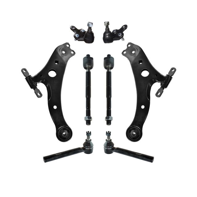 For 2004 - 2006 Lexus ES330 Front Lower Ball Joint Sway Bar Tie Rod End 8PC Kit
