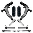 thumbnail image 2 of 8-Piece Front Suspension Kit For Buick Chevrolet Oldsmobile - Outer & Inner Tie Rods 2 of 6