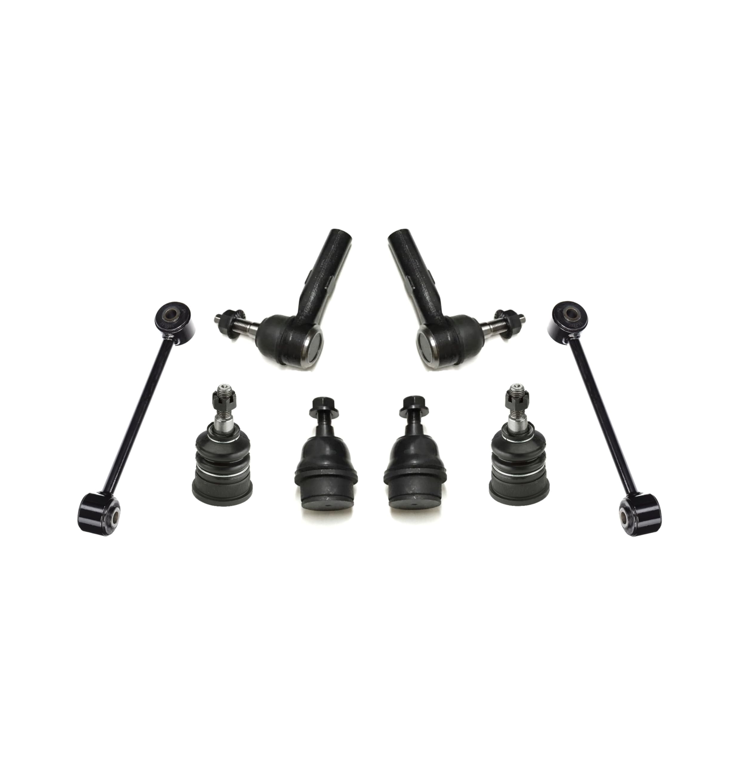 A-Premium Set of 14, Lower Control Arm, Lower Ball Joint, Inner Outer Tie Rod End, Sway Bar Link Compatible with Toyota Camry Hybrid 2007 2008 2009 20 Audi A4 B7 A-Premium Set Of 14, Lower Forward Rearward \u0026 Upper