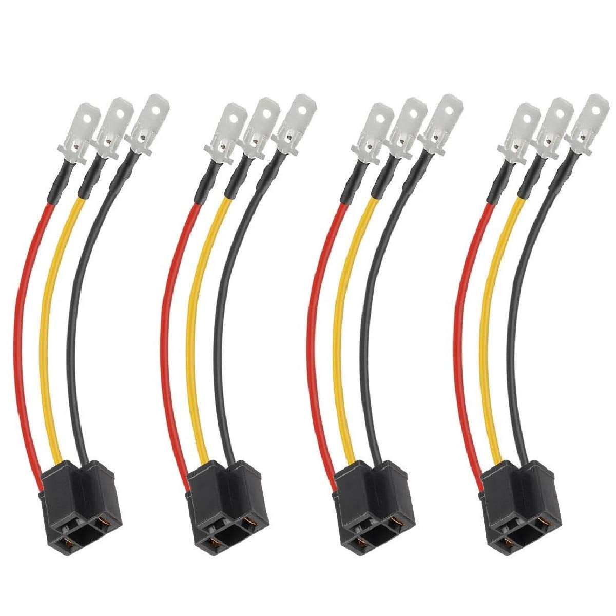 1 Pcs Relay Harness For H4 9003 Hi/Lo Bi Xenon HID Conversion Kit Xenon Bulbs Wi - Foto 10