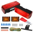 Partsam Low Profile Submersible OIF8 Led Trailer Tail Light LED Trailer