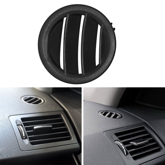 Partscollect Black Console Dashboard AC Air Vent Grille Cover Compatible for Mercedes Benz W204 C Class C180 C200 C220 C230 C260 C280 C300 C350 2007 2008 2009 2010 2011 (Right Side)
