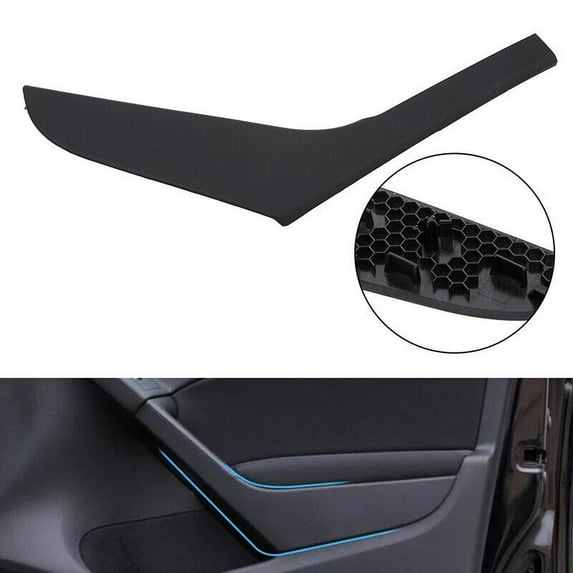 Partscollect Inner Door Handle Trim Cover Compatible with Volkswagen Golf 6 GTI MK6 2009 2010 2011 2012 2013 Replaces OE# 5K4 868 039 A 5K4868039A(Left Side)