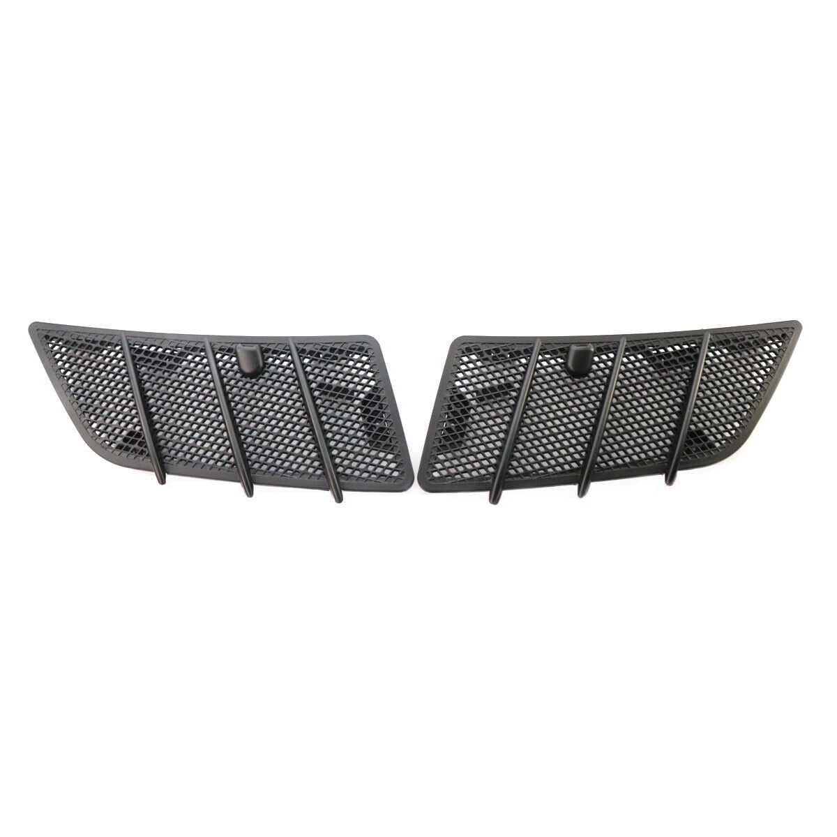 Partscollect Pair Left & Right Hood Air Vent Grill Cover Insert Mesh Compatible for Mercedes Benz W164 ML350 ML550 ML63 GL320 GL350 GL450 GL550 2008-2011 Replaces OE# 1648804405 1648804305