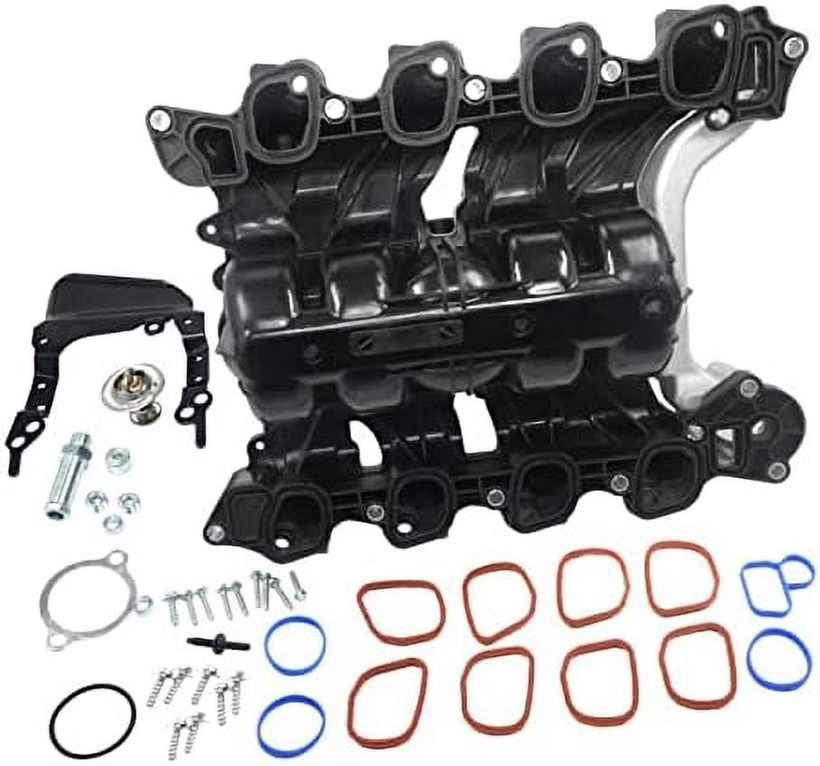 NewYall Upper Engine Intake Manifold For Ford F-150 Lobo 2009-2010 & E-150/E-250 2010-2014 With 4.6L Engine