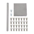 Partsivia Truck Vent Window Rear Edge Seal Kit with Pivot Rivets for ...
