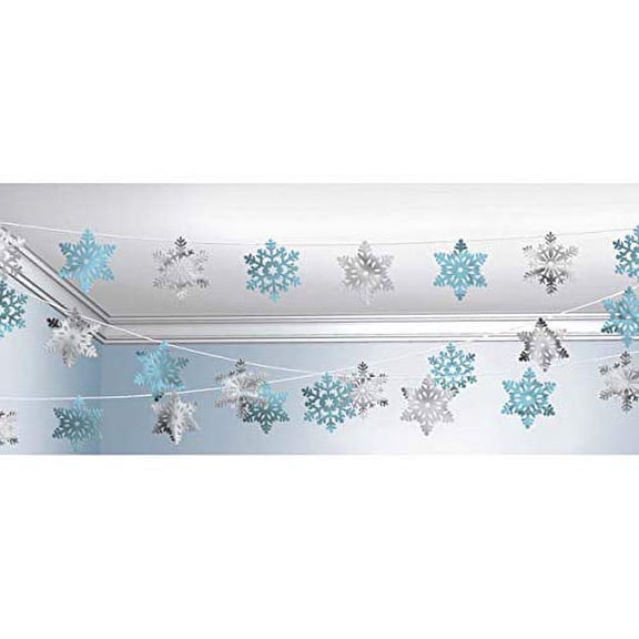 Snowflakes String Decoration (100ft)