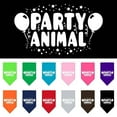 thumbnail image 1 of Pet and Dog Bandana Screen Printed, "Party Animal", 1 of 10