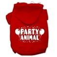 thumbnail image 1 of Pet Dog  Cat Hoodie Screen Printed, "Party Animal", 1 of 10