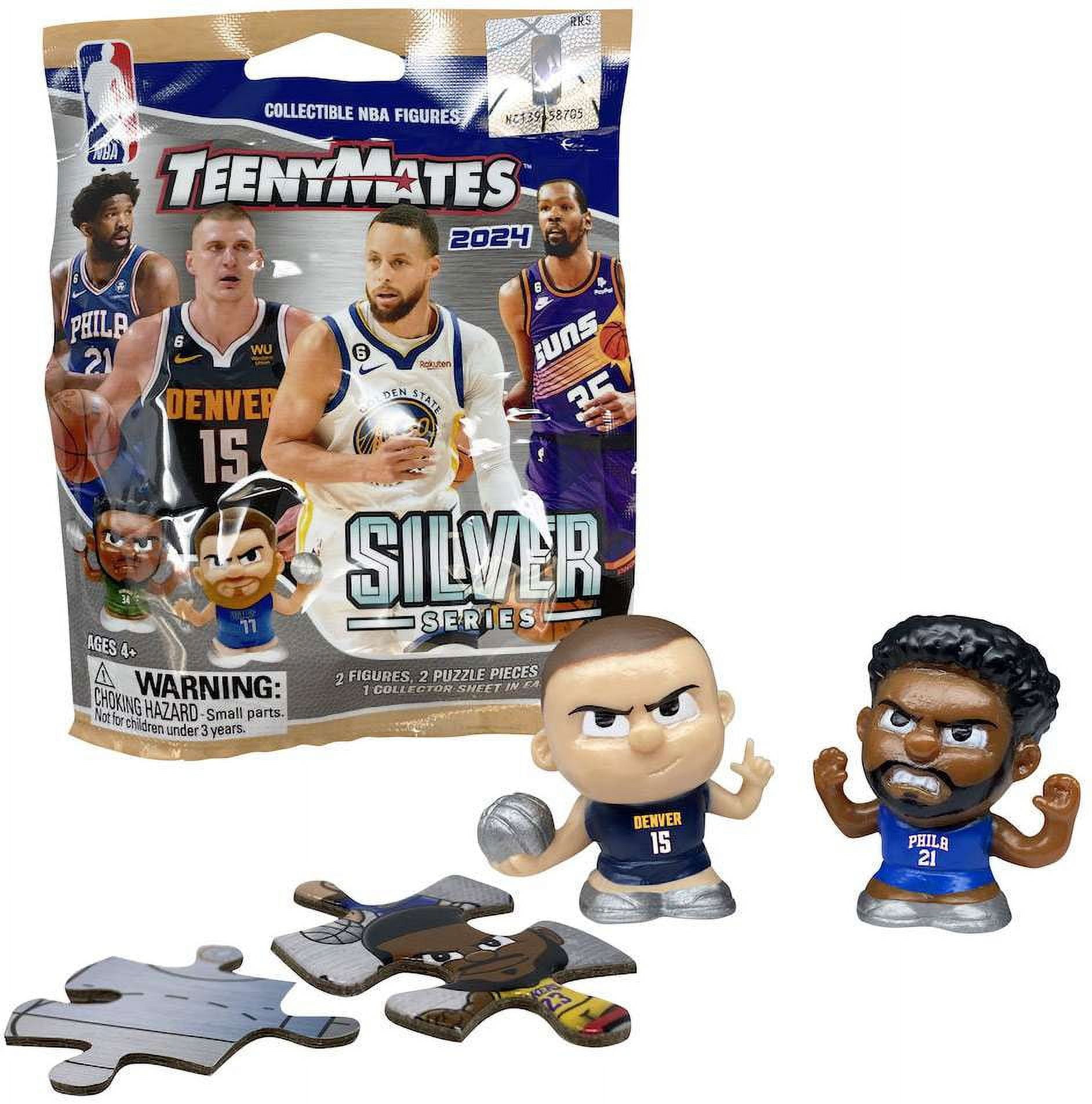 Party Animal Teeny mates NBA Silver Series 2024 Action Figures