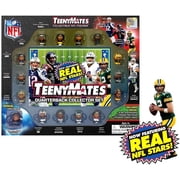 Party Animal Teenymates NFL Quarterback Action Figure Set, 14 Players + 1 Coach