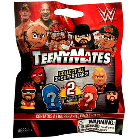 Party Animal WWE Wrestling WWE TeenyMates Mini Figure Mystery Pack