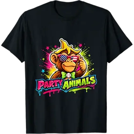 Party Animals Baseball Jersey T-Shirt