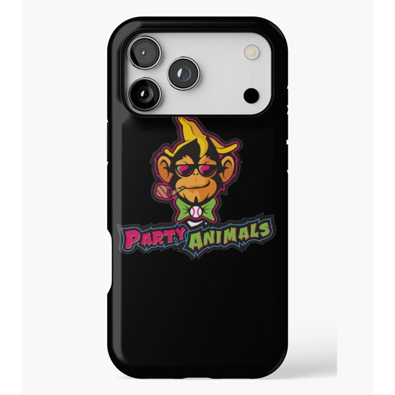 Party Animals Baseball M1856, Protective Case for iPhone 17 16 15 14 13 12 11 Pro Max – Modern Unisex Style
