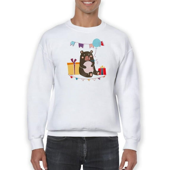 Party Animals Collection C. Sweatshirt Men -June Erica Vess Designs, Male 5X-Large
