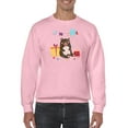 thumbnail image 1 of Party Animals Collection C. Sweatshirt Men -June Erica Vess Designs, Male Large, 1 of 4