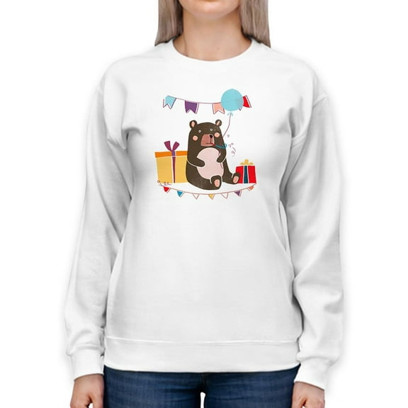 Party Animals Collection C. Sweatshirt Women -June Erica Vess Designs, Female x-Large