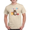 thumbnail image 1 of Party Animals Collection C T-Shirt Men -June Erica Vess Designs, Male 4X-Large, 1 of 4