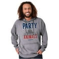 thumbnail image 1 of Party Animals Washington DC Capitol Hoodie Sweatshirt Women Men Brisco Brands S, 1 of 6