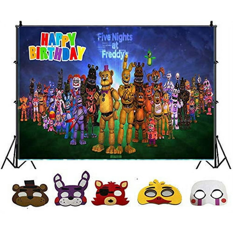 Five Nights at Freddy's Birthday FNAF Birthday  Fun birthday party,  Birthday party supplies, Birthday decorations