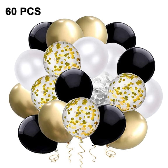 Party Balloons - Latex Balloons & Confetti Balloons - Balloons Decorations Set