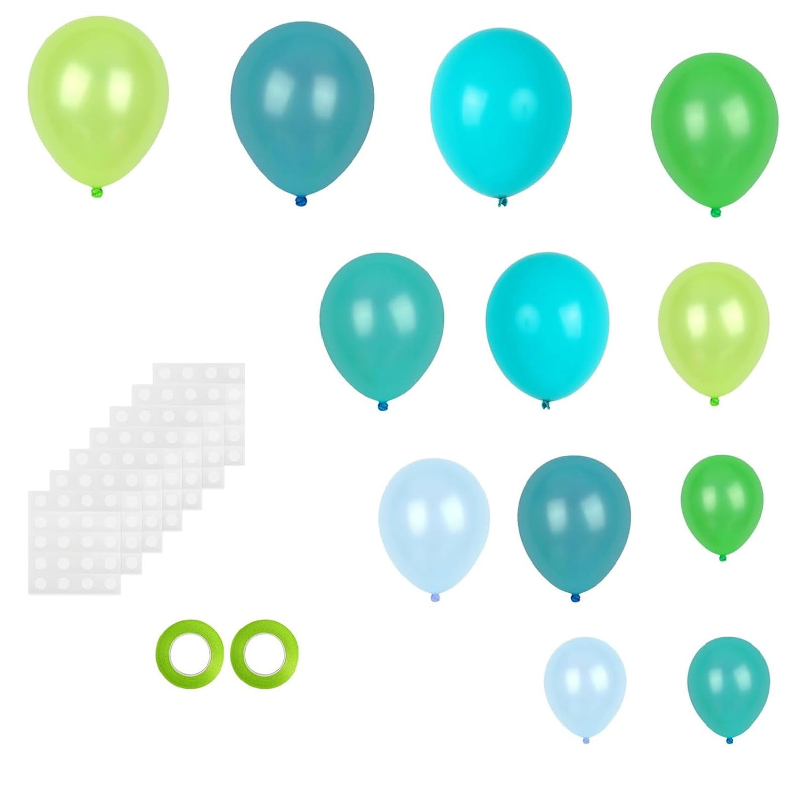 Party Balloons Set Decorations,Assorted Balloons Set, Latex Balloons ...