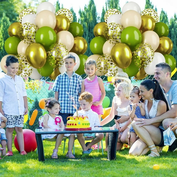 Party Balloons Set, Multi-Color Latex Balloon Decorations, 30pcs for Birthday Wedding Holiday Celebration, Easy to Inflate, Safe for Kids