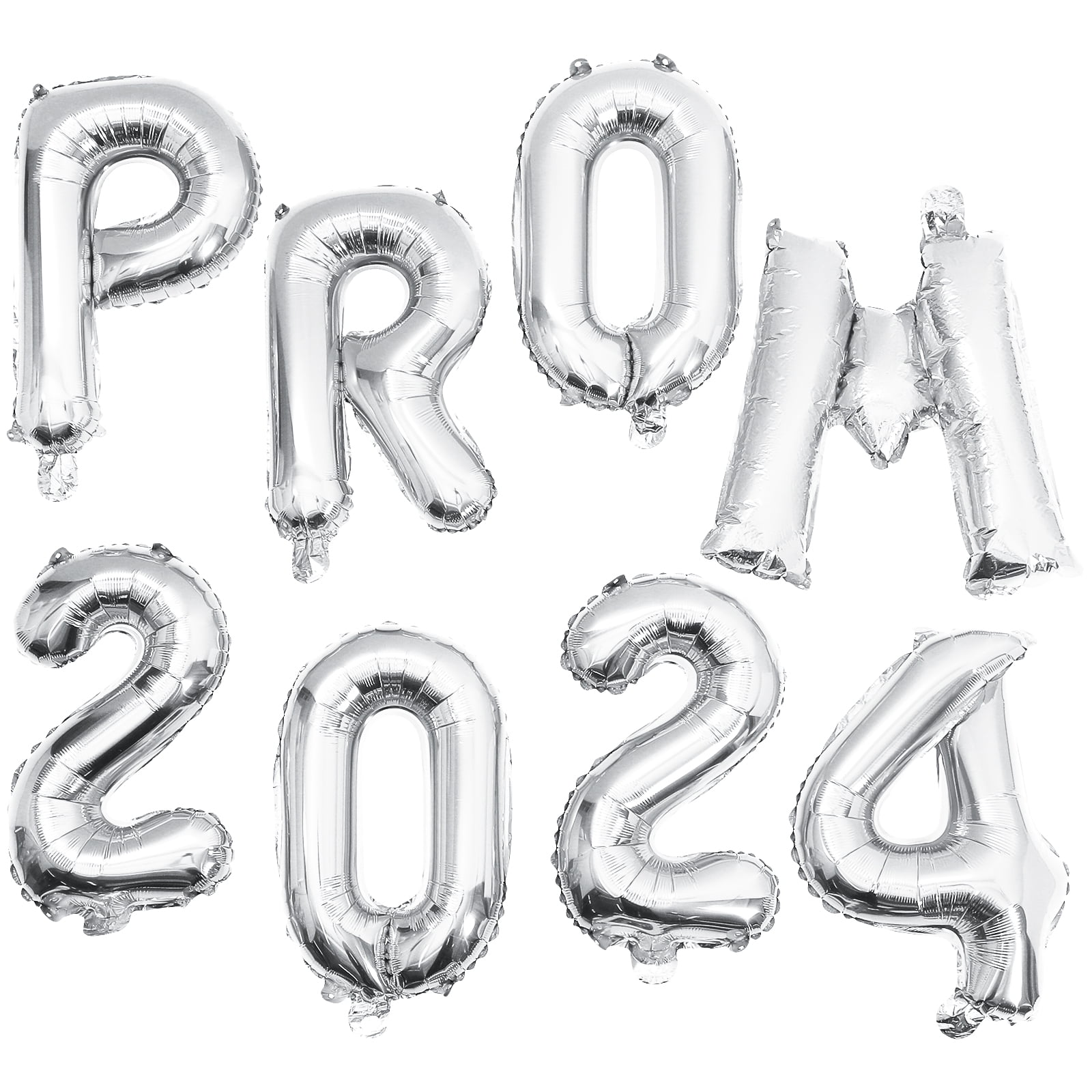 Party Balloons for Decor Prom Letters Arch Kit Bride Silver - Walmart.com
