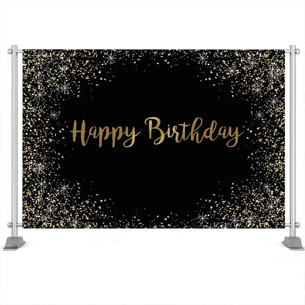 Party Banner Birthday Backdrop Customize Name Adult Girl Child ...