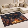 thumbnail image 1 of Party Banquet Happy Soft Polyester Area Rug 36''x24'', Non Slip, Memory Foam, Water Absorbent, 1 of 7
