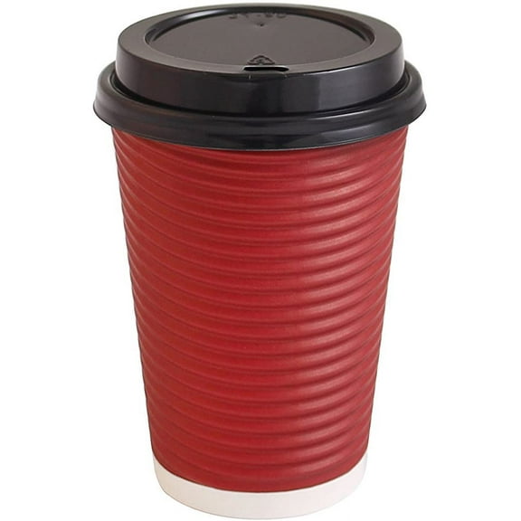 Party Bargains Best Disposable Togo Coffee Cups with Lids