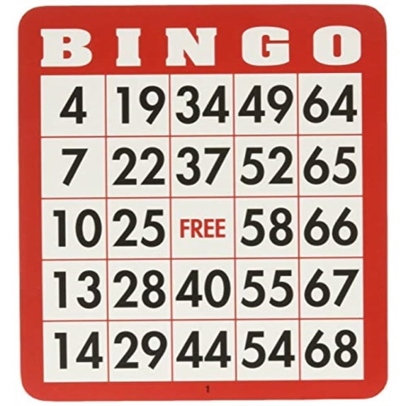 Party Bingo Cards 100 Card Set - Walmart.com