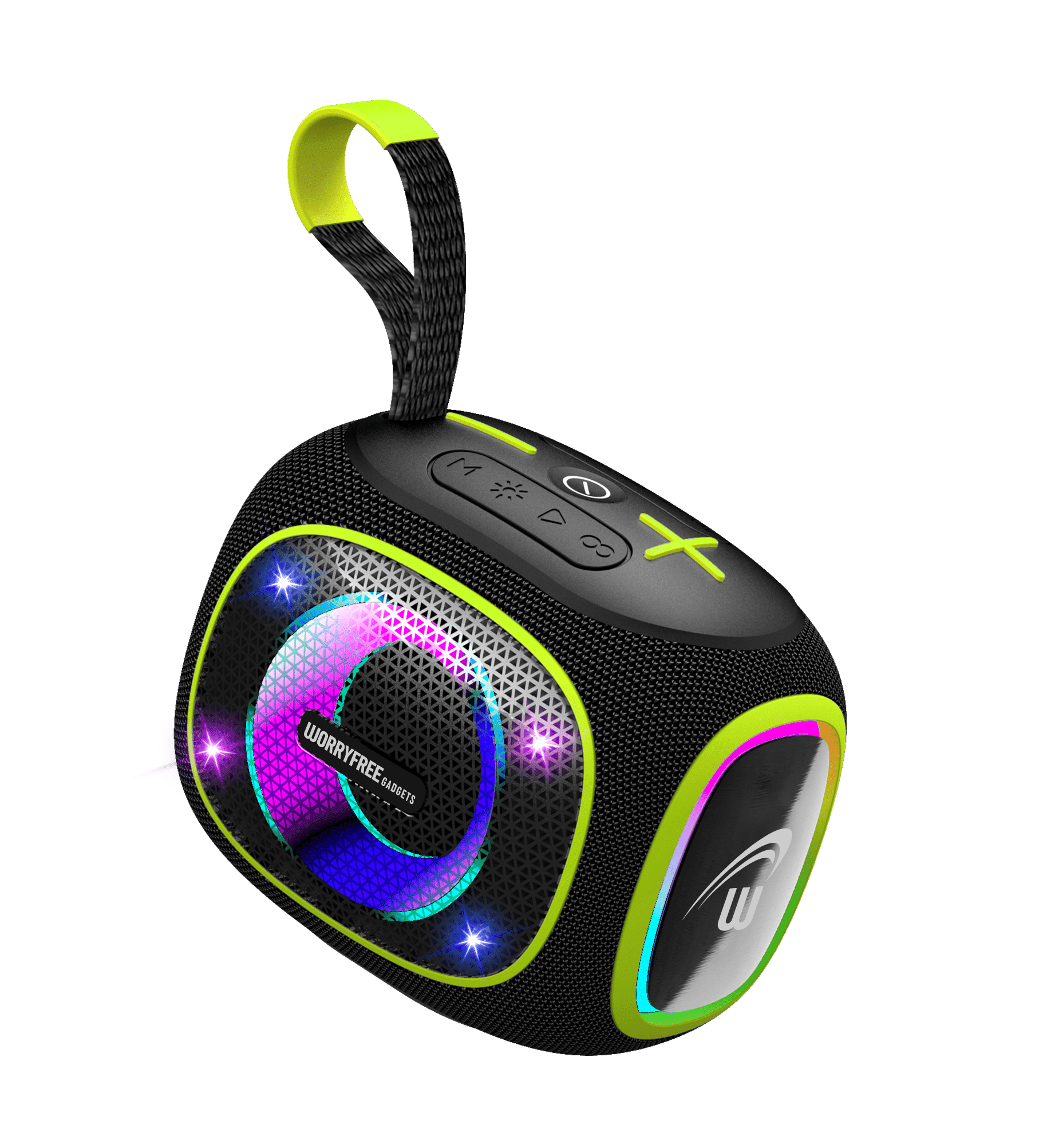 Party Box Mini 10W Wireless Bluetooth Speaker with RGB Lights - Walmart.com