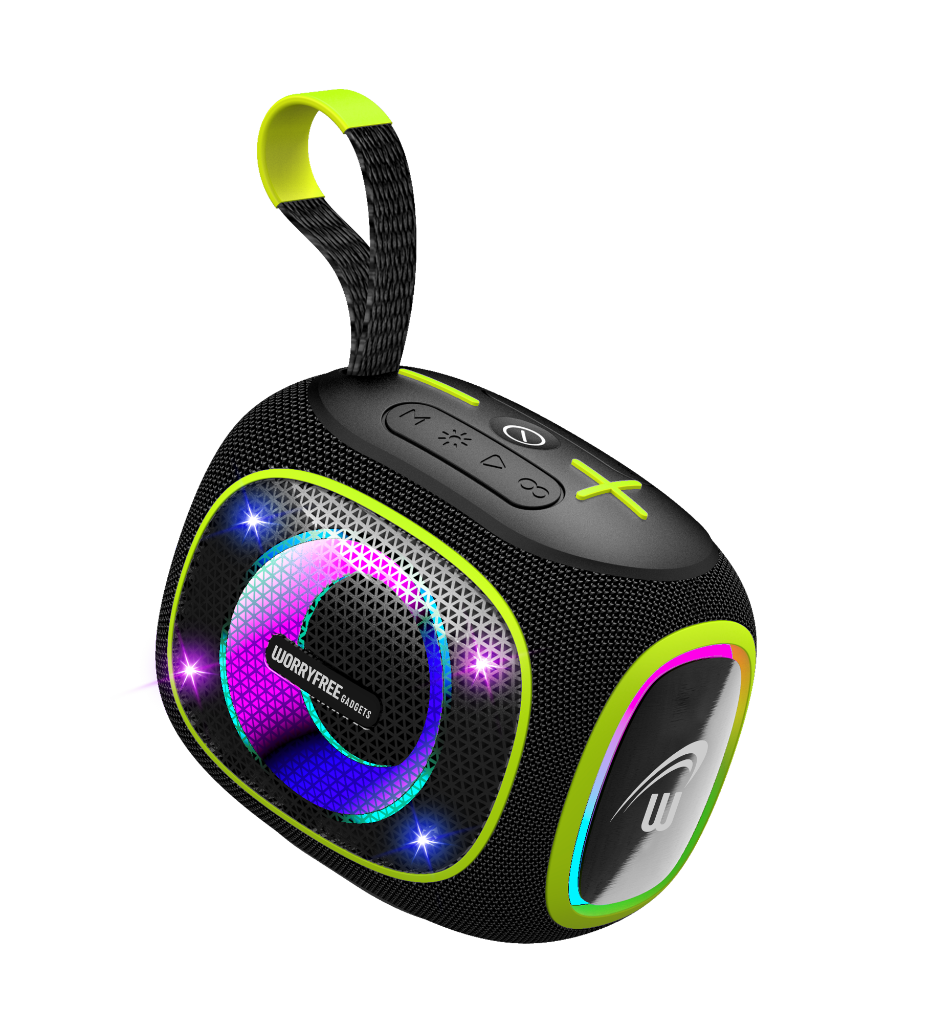Party Box Mini 10W Wireless Bluetooth Speaker with RGB Lights - Walmart.com
