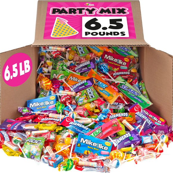 Party Candy Bulk - 6.5 Pounds - Assorted Pinata Mix - A Great Surprise - Parade Goodie Bag Variety Pack