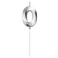 thumbnail image 1 of Party Card Insertion Clearance Sale! Nomeni Birthday Number Candle 3D Shape Birthday Candle Decoration Birthday Cake Candle, 1×Number Candle (Silver) Promotion Sale, 1 of 8