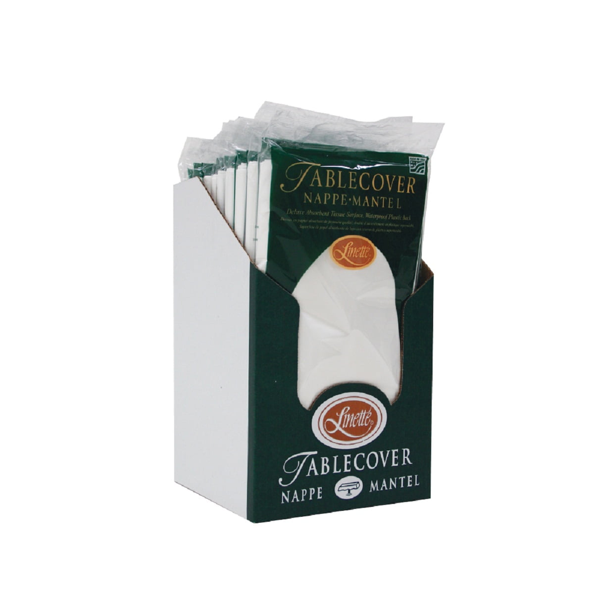 Party Central 108" White Disposable Party Tablecover