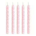 thumbnail image 1 of Party Central 288 Pink Spiral Iridescent Candles 2.25", 1 of 1