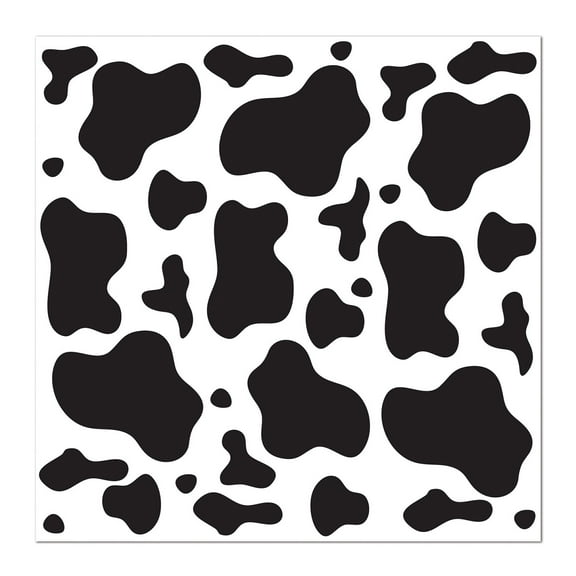 Party Central Club Pack of 12 Black and White Adult Women's Cow Hats Halloween Costume Accessories