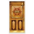 thumbnail image 1 of Party Central Club Pack of 12 Brown and Gold Nautical Themed Cruise Ship Door Cover Party Decors 5', 1 of 2