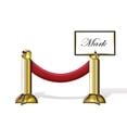 thumbnail image 1 of Party Central Club Pack of 12 Fancy Gold and Red Award Night Stanchion Place Card Decors 7.5", 1 of 1