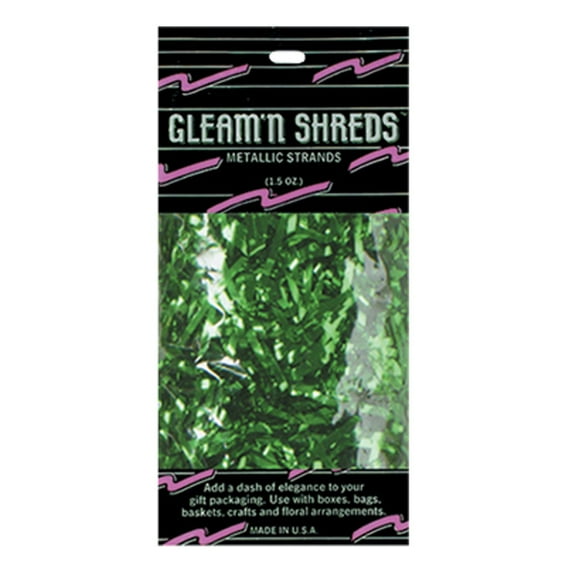 Party Central Club Pack of 12 Green Contemporary Strands 1.5 Oz.