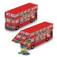 thumbnail image 1 of Party Central Club Pack of 12 Red 3-Dimensional British Double Decker Bus Centerpieces 9.25", 1 of 2